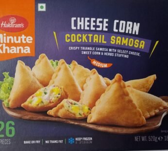 Haldirams Cheese Corn Samosa 26Pcs