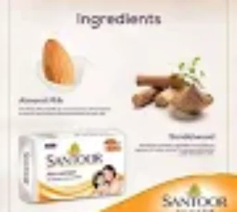 Santoor White Soap 100Gm