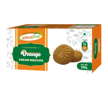 Wheafree Orange Cream Biscuits 200Gm